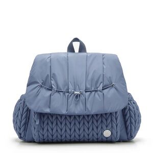 HAPP Premium Designer Diaper Bag | Levy Backpack Ash Blue